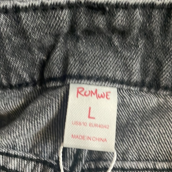 Dark Denim Shorts - Picture 3 of 4